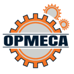 Le logo d'opmeca, un site internet et création site web agence digitale.